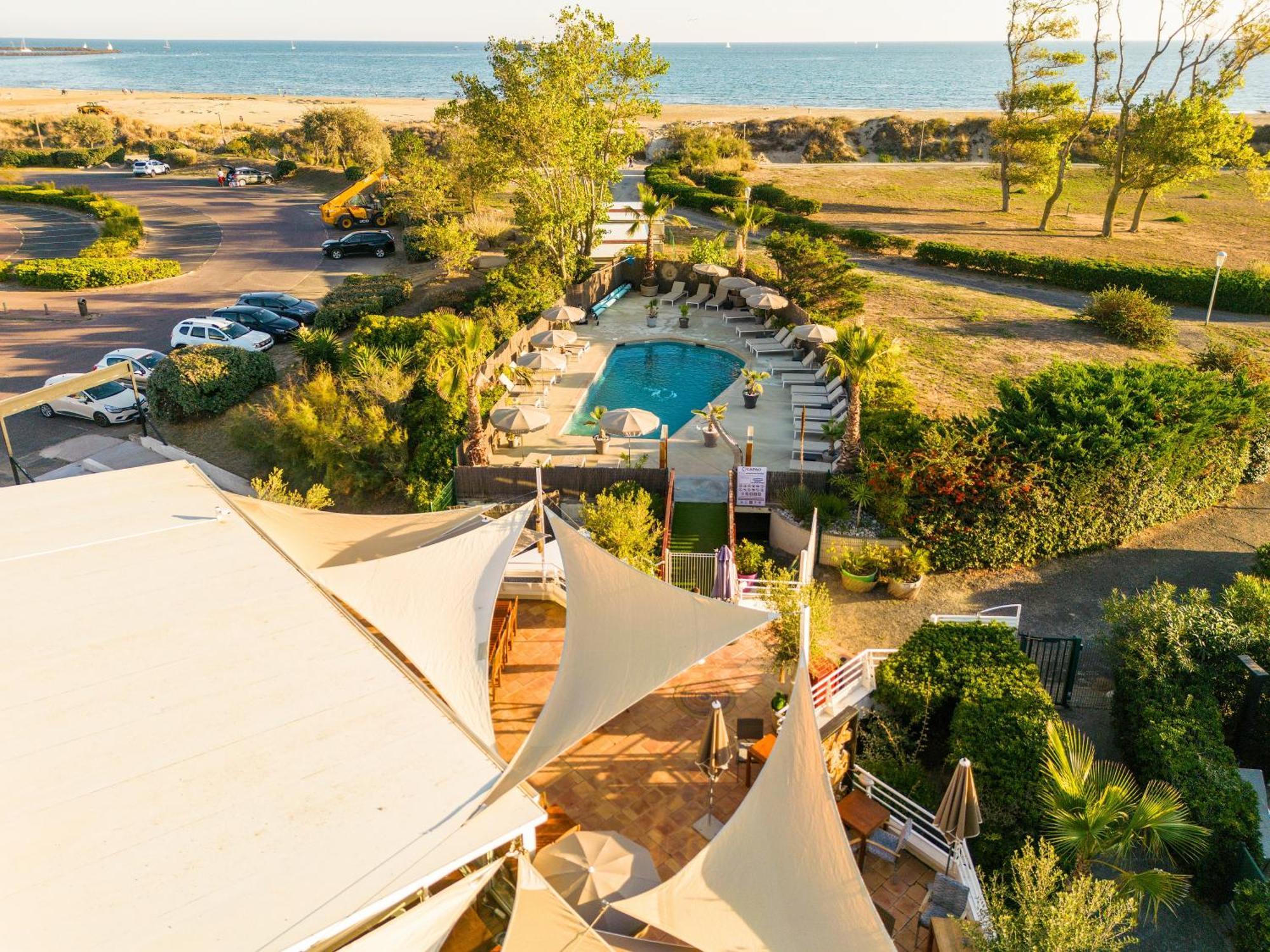 Capao Beach Hotel Agde Bagian luar foto